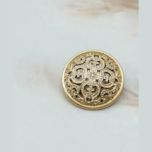 10 Stück Vintage Hohlblumen-Metallknöpfe für Palastmantel, Anzug, Pullover, DIY-Dekorationsknöpfe-NB-2-91-4-28MM 10 Stück Vintage Hohlblumen-Metallknöpfe für Palastmantel, Anzug, Pullover, DIY-Dekorationsknöpfe-NB-2-91-4-28MM von AYHTUD