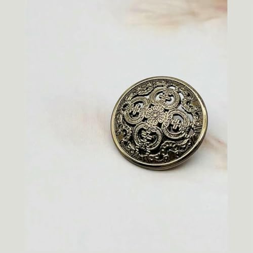 10 Stück Vintage Hohlblumen-Metallknöpfe für Palastmantel, Anzug, Pullover, DIY-Dekorationsknöpfe-NB-2-91-5-28MM 10 Stück Vintage Hohlblumen-Metallknöpfe für Palastmantel, Anzug, Pullover, DIY-Dekorationsknöpfe-NB-2-91-5-28MM von AYHTUD