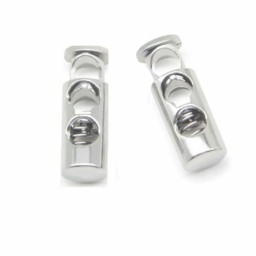 10 Stück Vintage-Legierung, silberfarbener Rotguss-Metallstopper, handgefertigt, DIY-Bekleidung, Nähzubehör, Klemmstopper, Kordelverschluss-Knebelverschluss, NO0 10 Stück Vintage-Legierung, silberfarbener Rotguss-Metallstopper, handgefertigt, DIY-Bekleidung, Nähzubehör, Klemmstopper, Kordelverschluss-Knebelverschluss, NO0 von AYHTUD
