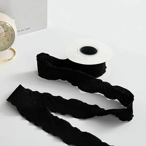 10 Yards/Rolle, 4 cm, Chiffonband mit Lotusblattrand, handgefertigt, mit ausgefranstem Rand, zum Verpacken von Blumensträußen, Geburtstagsparty-Dekorationen – 13–10 Yards 10 Yards/Rolle, 4 cm, Chiffonband mit Lotusblattrand, handgefertigt, mit ausgefranstem Rand, zum Verpacken von Blumensträußen, Geburtstagsparty-Dekorationen – 13–10 Yards von AYHTUD