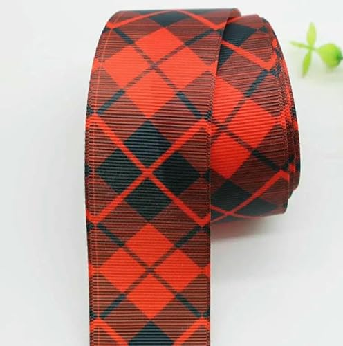 10 Yards 25MM 38MM Plaid Ribbon DIY Kopfbedeckung Handgefertigte Schleifen Materialien Ripsbänder Gürtel Bastelzubehör Verpackung-8-38 mm breit 10 Yards 25MM 38MM Plaid Ribbon DIY Kopfbedeckung Handgefertigte Schleifen Materialien Ripsbänder Gürtel Bastelzubehör Verpackung-8-38 mm breit von AYHTUD
