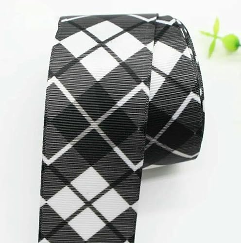 10 Yards 25MM 38MM Plaid Ribbon DIY Kopfbedeckung Handgefertigte Schleifen Materialien Ripsbänder Gürtel Bastelzubehör Verpackung-9-25 mm breit 10 Yards 25MM 38MM Plaid Ribbon DIY Kopfbedeckung Handgefertigte Schleifen Materialien Ripsbänder Gürtel Bastelzubehör Verpackung-9-25 mm breit von AYHTUD