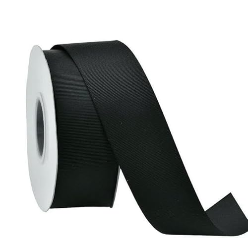 10 Yards 9MM/25MM38MM/50MM/75MM einfarbige Bänder doppelseitig DIY Kopfbedeckung Haarschleifen Basteln Verpackung Ripsband gemischt-030-75MM von AYHTUD