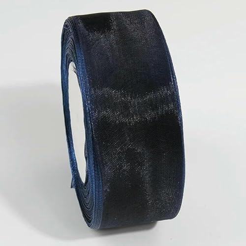 10 Yards transparentes Chiffonband, 10 mm, 20 mm, Organza-Satinbänder zum Verpacken von Hochzeitssträußen, Partykränzen, DIY-Spitzenstoff-081-38 mm von AYHTUD