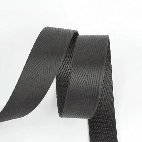 10 m, 20–50 mm, Nylon-Spitzenband, Gurtbänder, dekorative Bänder zum Nähen von Taschengurten, Schleifen, Bändern, Bastelmaterialien, Schwarz, 38 mm 10 m, 20–50 mm, Nylon-Spitzenband, Gurtbänder, dekorative Bänder zum Nähen von Taschengurten, Schleifen, Bändern, Bastelmaterialien, Schwarz, 38 mm von AYHTUD