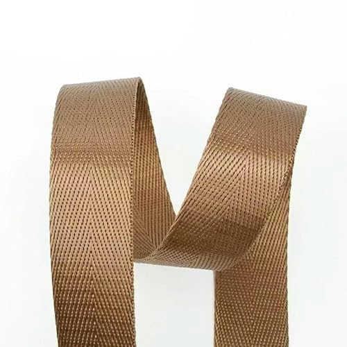 10 m, 20–50 mm, Nylon-Spitzenband, Gurtbänder, dekorative Bänder zum Nähen von Taschengurten, Schleifenbändern, Bastelmaterialien, Khaki, 20 mm 10 m, 20–50 mm, Nylon-Spitzenband, Gurtbänder, dekorative Bänder zum Nähen von Taschengurten, Schleifenbändern, Bastelmaterialien, Khaki, 20 mm von AYHTUD
