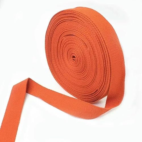 10 m 20/25/32/38/50 mm Baumwollgurtbänder für Riemen, 1,3,0 mm, Leinentaschenbänder, Rucksack-Schrägband, DIY-Nähzubehör, Orange, 25 mm 10 m 20/25/32/38/50 mm Baumwollgurtbänder für Riemen, 1,3,0 mm, Leinentaschenbänder, Rucksack-Schrägband, DIY-Nähzubehör, Orange, 25 mm von AYHTUD