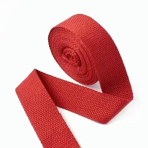 10 m 20/25/32/38/50 mm Baumwollgurtbänder für Riemen 1,3,0 mm Canvas-Taschenbänder Rucksack-Schrägband DIY-Nähzubehör-Rot-38 mm 10 m 20/25/32/38/50 mm Baumwollgurtbänder für Riemen 1,3,0 mm Canvas-Taschenbänder Rucksack-Schrägband DIY-Nähzubehör-Rot-38 mm von AYHTUD