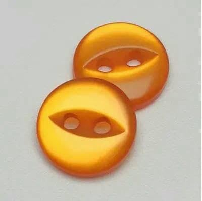 100 Stück 9 mm/10 mm/11 mm/12 mm/15 mm/18 mm Polyesterknopf, süße Fischaugen-Schnalle, Nähknopf, Zubehör, Harz-Hemdknopf für Heimwerker, orange, ohne Rand, 20 mm 100 Stück 9 mm/10 mm/11 mm/12 mm/15 mm/18 mm Polyesterknopf, süße Fischaugen-Schnalle, Nähknopf, Zubehör, Harz-Hemdknopf für Heimwerker, orange, ohne Rand, 20 mm von AYHTUD