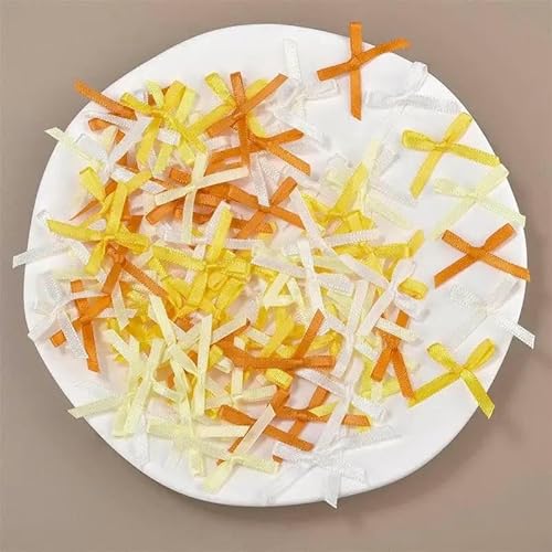 100 Stück Mini-Satinbänder, Blumen, Schleifen, Krawatten für Heimwerker, Bastelarbeiten, Scrapbooking, Verzierungen, Zubehör, Haustiere, Haare, Kleidung, Dekoration, 05, 100 Stück, 2,5 x 100 Stück Mini-Satinbänder, Blumen, Schleifen, Krawatten für Heimwerker, Bastelarbeiten, Scrapbooking, Verzierungen, Zubehör, Haustiere, Haare, Kleidung, Dekoration, 05, 100 Stück, 2,5 x von AYHTUD