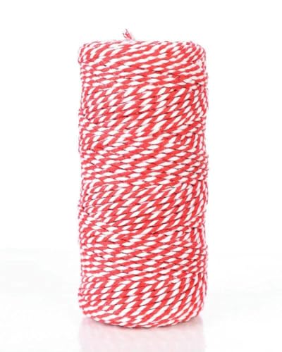 100 m x 1,5 mm Baumwollkordeln, Rot, Grün, Weiß, gemischte Farben, zum Aufhängen von Etiketten, Schnur, Seil, Bindfaden, DIY-Wickelband, Weihnachtsdekoration, Rot, Weiß, 1,5 100 m x 1,5 mm Baumwollkordeln, Rot, Grün, Weiß, gemischte Farben, zum Aufhängen von Etiketten, Schnur, Seil, Bindfaden, DIY-Wickelband, Weihnachtsdekoration, Rot, Weiß, 1,5 von AYHTUD