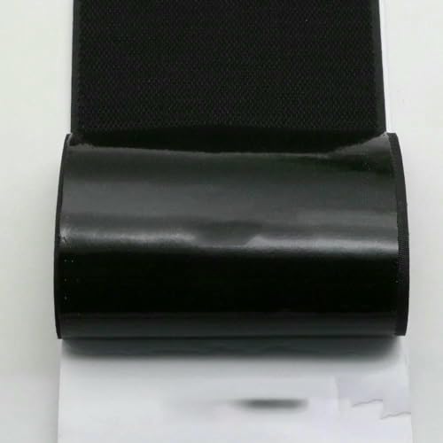 100 mm starkes selbstklebendes Verschlussband mit Klettverschluss, Gummiband, Aufkleberband mit Kleber für Heimwerker, weiß, 100 mm, 5 m Schlaufe 100 mm starkes selbstklebendes Verschlussband mit Klettverschluss, Gummiband, Aufkleberband mit Kleber für Heimwerker, weiß, 100 mm, 5 m Schlaufe von AYHTUD