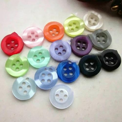 11 mm 4 Löcher flache Kante 16 Farben bunt geriffelt Hemdknopf zum Nähen DIY Bastelzubehör Zubehör R0201-044-02 Pink 11 mm 4 Löcher flache Kante 16 Farben bunt geriffelt Hemdknopf zum Nähen DIY Bastelzubehör Zubehör R0201-044-02 Pink von AYHTUD