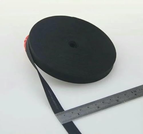12 mm (1/2 Zoll) schmales, gebügeltes, einfach gefaltetes Schrägband aus Baumwolle in Vollfarbe, DIY-Band, Kleidungsstück, Steppdecke, Basteln, Nähzubehör-01-12 mm x 5 Meter von AYHTUD