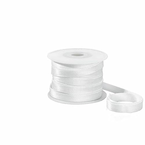 13,5 Yard Satin-Schrägband, 0,4 Zoll breit, doppelt gefaltetes Satin-Schrägband für Cheongsam-Dekoration, Kleidungsnähte, Paspeln-AECH06-08215-M von AYHTUD