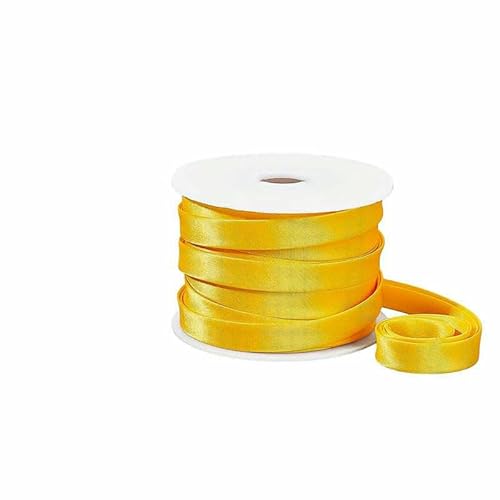 13,5 Yard Satin-Schrägband, 0,4 Zoll breit, doppelt gefaltetes Satin-Schrägband für Cheongsam-Dekoration, Kleidungsnähte, Paspeln-AECH06-08217-M von AYHTUD