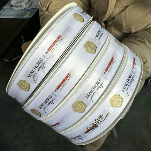 16 mm – 75 mm bedrucktes Band, persönliche Farbe, Satin, Geschenkverpackung, zum Backen, für Hochzeit, Geburtstag, Jahrestag, Armband, DIY-Schleifenherstellung, 23 mm, 91,4 m 16 mm – 75 mm bedrucktes Band, persönliche Farbe, Satin, Geschenkverpackung, zum Backen, für Hochzeit, Geburtstag, Jahrestag, Armband, DIY-Schleifenherstellung, 23 mm, 91,4 m von AYHTUD