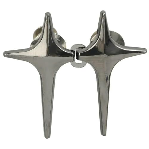 2/1 Set verstellbare Taillenschnalle, sternförmige Jeansknöpfe, Pins, abnehmbare Metallknöpfe, Taillenspanner, Kleidungszubehör, Gun Black, 2 Set 2/1 Set verstellbare Taillenschnalle, sternförmige Jeansknöpfe, Pins, abnehmbare Metallknöpfe, Taillenspanner, Kleidungszubehör, Gun Black, 2 Set von AYHTUD