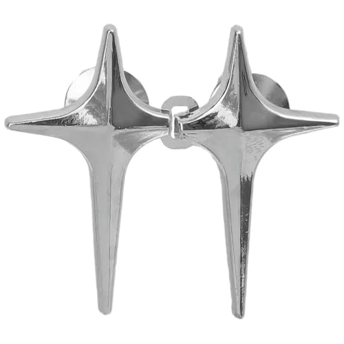 2/1 Set verstellbare Taillenschnalle, sternförmige Jeansknöpfe, Pins, abnehmbare Metallknöpfe, Taillenspanner, Kleidungszubehör, Silber, 2 Set 2/1 Set verstellbare Taillenschnalle, sternförmige Jeansknöpfe, Pins, abnehmbare Metallknöpfe, Taillenspanner, Kleidungszubehör, Silber, 2 Set von AYHTUD