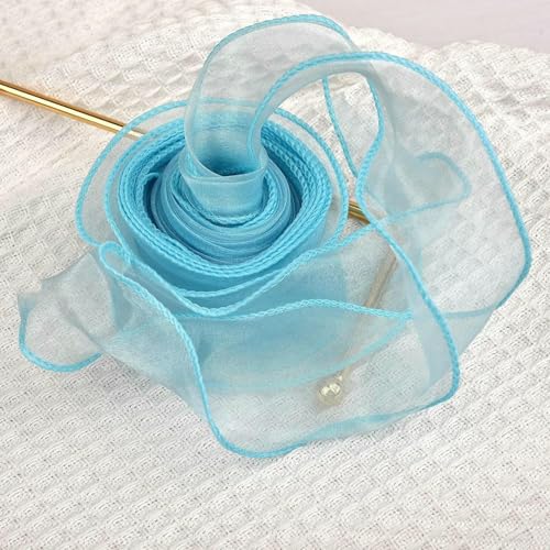 2,2/10 m transparentes Chiffonband, Organza-Satinbänder zum Verpacken, Dekorieren, Hochzeitssträuße, Kranz, Nähzubehör, Stoff, 10–2,2 m 2,2/10 m transparentes Chiffonband, Organza-Satinbänder zum Verpacken, Dekorieren, Hochzeitssträuße, Kranz, Nähzubehör, Stoff, 10–2,2 m von AYHTUD