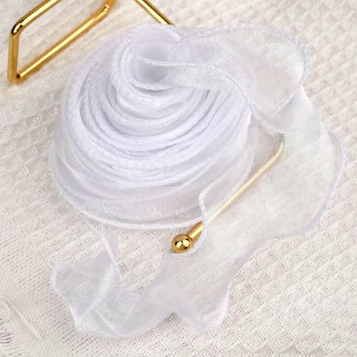 2,2/10 m transparentes Chiffonband, Organza-Satinbänder zum Verpacken, Dekorieren, Hochzeitssträuße, Kranz, Nähzubehör, Stoff-02-2,2 m 2,2/10 m transparentes Chiffonband, Organza-Satinbänder zum Verpacken, Dekorieren, Hochzeitssträuße, Kranz, Nähzubehör, Stoff-02-2,2 m von AYHTUD