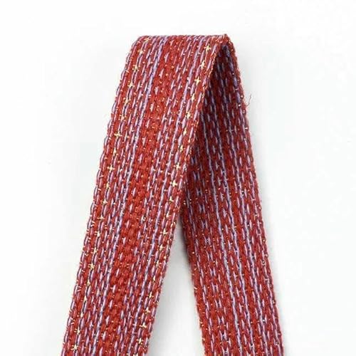 2/4/5/10 m Polyester-Baumwoll-Gurtband, Jacquard-Tasche, Schuhe, Rucksack, Etikettenbänder, DIY-Nähen, Kleidungszubehör, Rot, 25 mm, 4 Meter 2/4/5/10 m Polyester-Baumwoll-Gurtband, Jacquard-Tasche, Schuhe, Rucksack, Etikettenbänder, DIY-Nähen, Kleidungszubehör, Rot, 25 mm, 4 Meter von AYHTUD