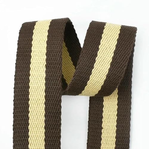 2/5/10 Meter 38 mm 2,5 mm dickes Polyester-Baumwoll-Gurtband DIY Nähen Jacquard-Gurtbänder Bänder Kleidung Taschengurte Hüte Bänder-Kaffee-2 Meter 2/5/10 Meter 38 mm 2,5 mm dickes Polyester-Baumwoll-Gurtband DIY Nähen Jacquard-Gurtbänder Bänder Kleidung Taschengurte Hüte Bänder-Kaffee-2 Meter von AYHTUD