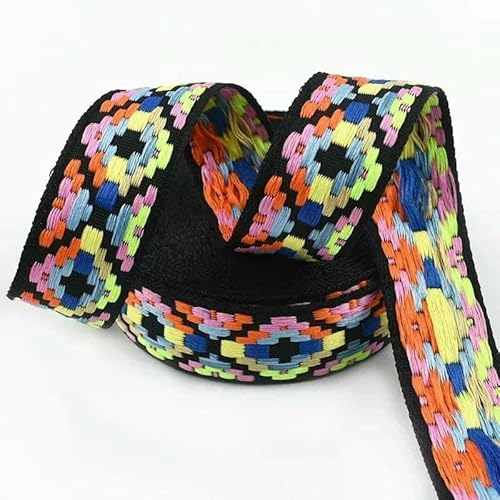 2/5/10 m, 25 mm, ethnisches Jacquard-Gurtband zum Nähen von Taschengurten, Bändern, Kleidungsstücken, Hüten, Schrägband, DIY-Schneiderzubehör, 11–25 mm, 5 Meter 2/5/10 m, 25 mm, ethnisches Jacquard-Gurtband zum Nähen von Taschengurten, Bändern, Kleidungsstücken, Hüten, Schrägband, DIY-Schneiderzubehör, 11–25 mm, 5 Meter von AYHTUD