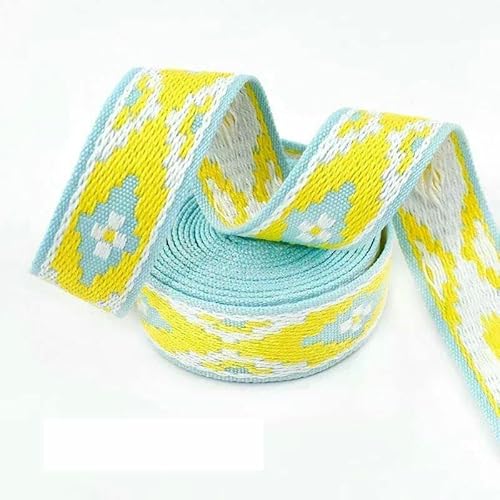 2/5/10 m, 25 mm, ethnisches Jacquard-Gurtband zum Nähen von Taschengurten, Bändern, Kleidungsstücken, Hüten, Schrägband, DIY-Schneiderzubehör, 14–25 mm, 10 Meter 2/5/10 m, 25 mm, ethnisches Jacquard-Gurtband zum Nähen von Taschengurten, Bändern, Kleidungsstücken, Hüten, Schrägband, DIY-Schneiderzubehör, 14–25 mm, 10 Meter von AYHTUD