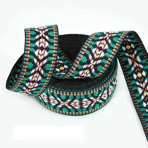 2/5/10 m, 25 mm, ethnisches Jacquard-Gurtband zum Nähen von Taschengurten, Bändern, Kleidungsstücken, Hüten, Schrägband, DIY-Schneiderzubehör, 22–25 mm, 10 Meter 2/5/10 m, 25 mm, ethnisches Jacquard-Gurtband zum Nähen von Taschengurten, Bändern, Kleidungsstücken, Hüten, Schrägband, DIY-Schneiderzubehör, 22–25 mm, 10 Meter von AYHTUD
