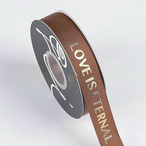 2,5 cm Satinband, 32 Meter, Geschenkband für Hochzeiten, Partyeinladungen, DIY-Blumendekorationen, gewebtes Band, Kaffeebraun, 32 Meter 2,5 cm Satinband, 32 Meter, Geschenkband für Hochzeiten, Partyeinladungen, DIY-Blumendekorationen, gewebtes Band, Kaffeebraun, 32 Meter von AYHTUD