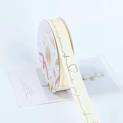 2,5 cm Satinband, 32 Meter, Geschenkband für Hochzeiten, Partyeinladungen, DIY-Blumendekorationen, gewebtes Band, Off-White B-32 Meter 2,5 cm Satinband, 32 Meter, Geschenkband für Hochzeiten, Partyeinladungen, DIY-Blumendekorationen, gewebtes Band, Off-White B-32 Meter von AYHTUD
