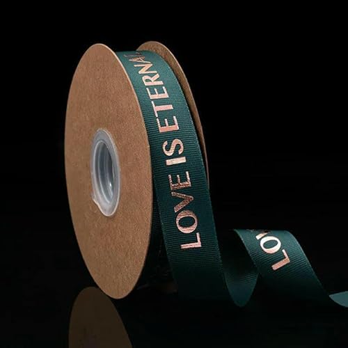 2,5 cm Satinband, 32 Meter, Geschenkband für Hochzeiten, Partyeinladungen, DIY-Blumendekorationen, gewebtes Band, schwärzlich grün, 32 Meter 2,5 cm Satinband, 32 Meter, Geschenkband für Hochzeiten, Partyeinladungen, DIY-Blumendekorationen, gewebtes Band, schwärzlich grün, 32 Meter von AYHTUD
