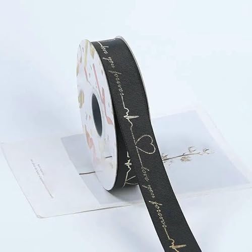 2,5 cm Satinband, 32 Meter, Geschenkband für Hochzeiten, Partyeinladungen, DIY-Blumendekorationen, gewebtes Band, schwarz B-32 Meter 2,5 cm Satinband, 32 Meter, Geschenkband für Hochzeiten, Partyeinladungen, DIY-Blumendekorationen, gewebtes Band, schwarz B-32 Meter von AYHTUD
