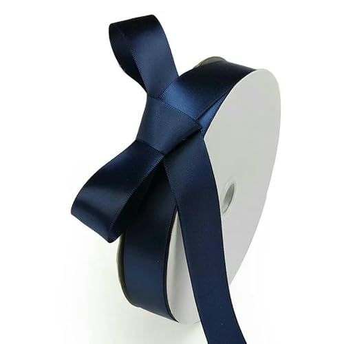2,5 cm Satinband, Haarschmuck, Verpackung, Hochzeitsfeier, Blumensträuße, Dekoration, 91,4 m, DIY-Bänder, Ribest Floral-Dunkelblau-91,4 m 2,5 cm Satinband, Haarschmuck, Verpackung, Hochzeitsfeier, Blumensträuße, Dekoration, 91,4 m, DIY-Bänder, Ribest Floral-Dunkelblau-91,4 m von AYHTUD