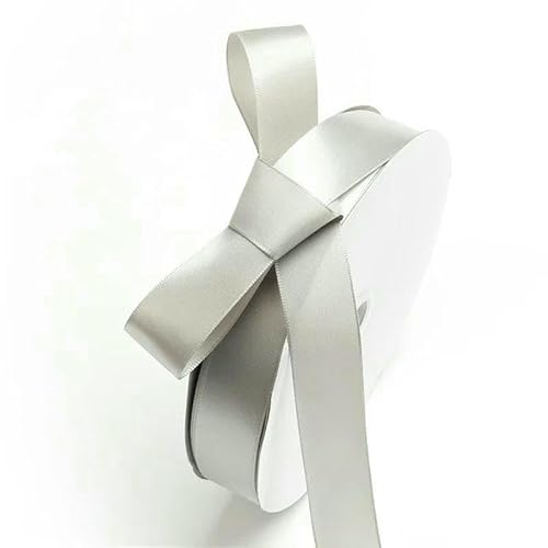 2,5 cm Satinband, Haarschmuck, Verpackung, Hochzeitsfeier, Blumensträuße, Dekoration, 91,4 m, DIY-Bänder, Ribest Floral-Silbergrau-91,4 m 2,5 cm Satinband, Haarschmuck, Verpackung, Hochzeitsfeier, Blumensträuße, Dekoration, 91,4 m, DIY-Bänder, Ribest Floral-Silbergrau-91,4 m von AYHTUD