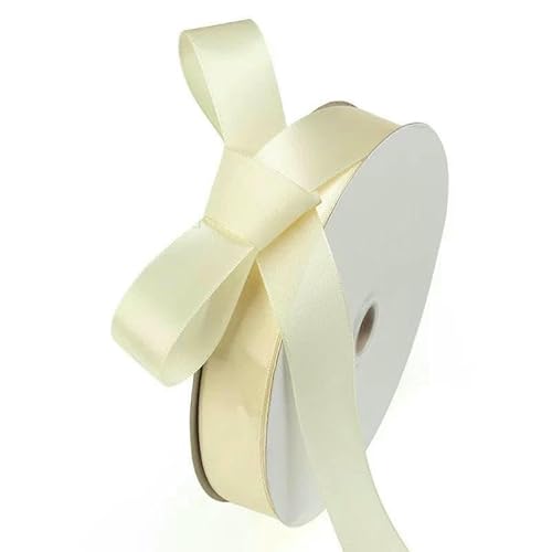 2,5 cm Satinband, Haarschmuck, Verpackung, Hochzeitsfeier, Blumensträuße, Dekoration, 91,4 m, DIY-Bänder, Ribest Floral-beige-91,4 m 2,5 cm Satinband, Haarschmuck, Verpackung, Hochzeitsfeier, Blumensträuße, Dekoration, 91,4 m, DIY-Bänder, Ribest Floral-beige-91,4 m von AYHTUD