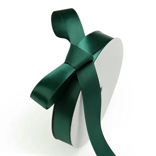 2,5 cm Satinband, Haarschmuck, Verpackung, Hochzeitsfeier, Blumensträuße, Dekoration, 91,4 m, DIY-Bänder, Ribest Floral-schwarzgrün-91,4 m 2,5 cm Satinband, Haarschmuck, Verpackung, Hochzeitsfeier, Blumensträuße, Dekoration, 91,4 m, DIY-Bänder, Ribest Floral-schwarzgrün-91,4 m von AYHTUD