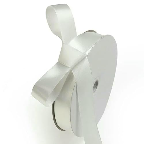 2,5 cm Satinband, Haarschmuck, Verpackung, Hochzeitsfeier, Blumensträuße, Dekoration, 91,4 m, DIY-Bänder, Ribest Floral-weiß-91,4 m 2,5 cm Satinband, Haarschmuck, Verpackung, Hochzeitsfeier, Blumensträuße, Dekoration, 91,4 m, DIY-Bänder, Ribest Floral-weiß-91,4 m von AYHTUD