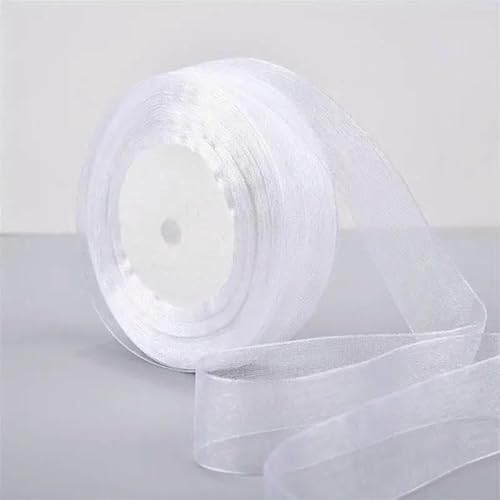 2,5 cm x 45,7 m Spitzengazeband, Chiffonband, Valentinstag, transparente Blumenverpackung, DIY, handgefertigte Träger, Spitzenstoff, 1556216, 2,5 cm x 45,7 m 2,5 cm x 45,7 m Spitzengazeband, Chiffonband, Valentinstag, transparente Blumenverpackung, DIY, handgefertigte Träger, Spitzenstoff, 1556216, 2,5 cm x 45,7 m von AYHTUD