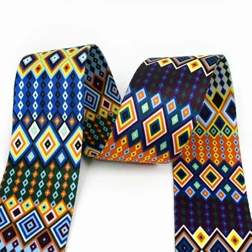 2/5 m 38/50 mm Jacquard-Gurtband, Schultertaschengurt, Schrägband, Kleidung, dekoratives Klebeband, DIY-Nähzubehör, 02–50 mm, 5 Meter 2/5 m 38/50 mm Jacquard-Gurtband, Schultertaschengurt, Schrägband, Kleidung, dekoratives Klebeband, DIY-Nähzubehör, 02–50 mm, 5 Meter von AYHTUD