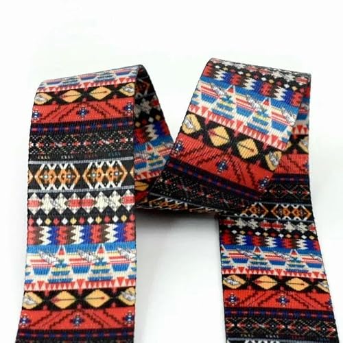 2/5 m 38/50 mm Jacquard-Gurtband, Schultertaschengurt, Schrägband, Kleidung, dekoratives Klebeband, DIY-Nähzubehör, 05–50 mm, 5 Meter 2/5 m 38/50 mm Jacquard-Gurtband, Schultertaschengurt, Schrägband, Kleidung, dekoratives Klebeband, DIY-Nähzubehör, 05–50 mm, 5 Meter von AYHTUD