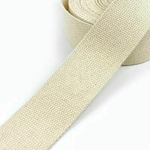 2–10 m, 10–50 mm, Polyester-Baumwoll-Gurtband für Taschengurte, Kleidergürtel, Canvas-Band, Schrägband, DIY-Nähzubehör, 50 mm, 5 Meter 2–10 m, 10–50 mm, Polyester-Baumwoll-Gurtband für Taschengurte, Kleidergürtel, Canvas-Band, Schrägband, DIY-Nähzubehör, 50 mm, 5 Meter von AYHTUD