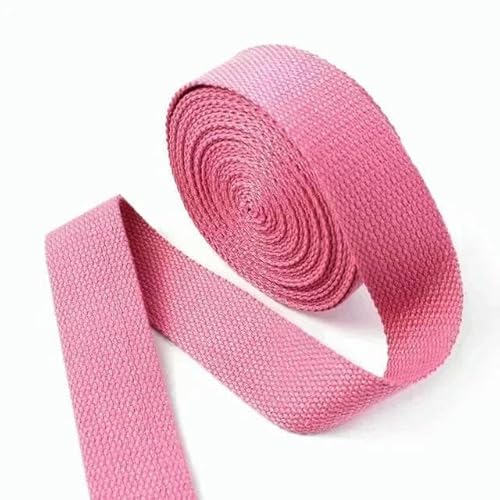 2–10 m, 25 mm, Baumwoll-Gurtband für Taschen, Rucksäcke, Gürtel, Band, Kleidung, Rucksackband, Schrägband, DIY-Nähzubehör, Pink, 25 mm, 10 Meter 2–10 m, 25 mm, Baumwoll-Gurtband für Taschen, Rucksäcke, Gürtel, Band, Kleidung, Rucksackband, Schrägband, DIY-Nähzubehör, Pink, 25 mm, 10 Meter von AYHTUD
