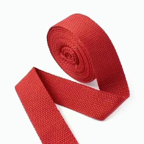 2–10 m, 25 mm, Baumwollgurtband für Taschen, Rucksäcke, Gürtel, Bänder, Kleidung, Rucksackband, Schrägband, DIY-Nähzubehör, Rot, 25 mm, 3,0 Meter 2–10 m, 25 mm, Baumwollgurtband für Taschen, Rucksäcke, Gürtel, Bänder, Kleidung, Rucksackband, Schrägband, DIY-Nähzubehör, Rot, 25 mm, 3,0 Meter von AYHTUD