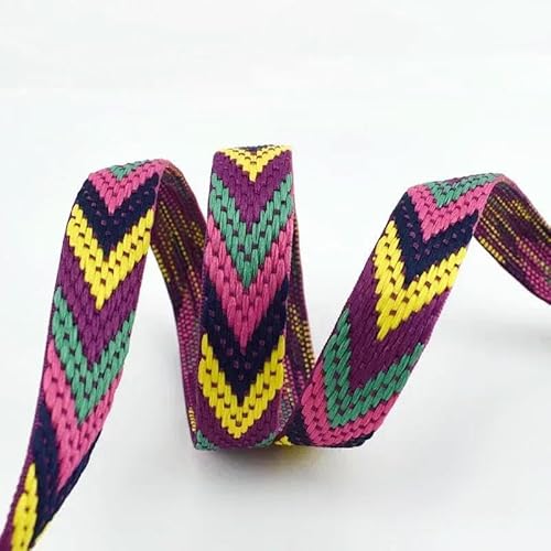 2–10 m Polyester-Jacquardband, 22 mm Breite, ethnisches Gurtband, Taschengurt, Haustierhalsband, Haarband, dekoratives Band, Zubehör, 1–8 Meter 2–10 m Polyester-Jacquardband, 22 mm Breite, ethnisches Gurtband, Taschengurt, Haustierhalsband, Haarband, dekoratives Band, Zubehör, 1–8 Meter von AYHTUD
