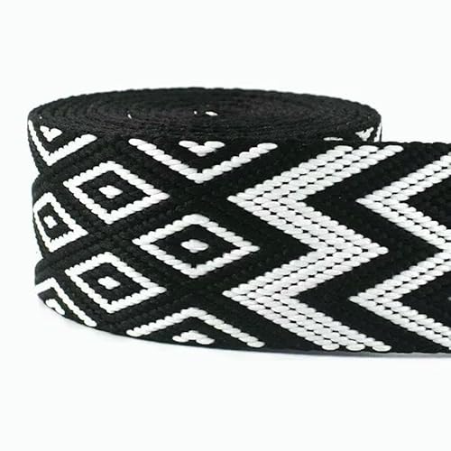 2 Meter 38 mm Jacquard-Gurtbänder für Taschengurte, ethnisches Band, Gepäckdekor, Nähen, Schrägband, DIY-Gürtel, Schuhe, Zubehör-RD200-03-38 mm-2 Meter 2 Meter 38 mm Jacquard-Gurtbänder für Taschengurte, ethnisches Band, Gepäckdekor, Nähen, Schrägband, DIY-Gürtel, Schuhe, Zubehör-RD200-03-38 mm-2 Meter von AYHTUD