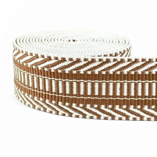 2 Meter 38 mm Jacquard-Gurtband für Taschengurte, ethnisches Band, Gepäckdekor, Nähen, Schrägband, DIY-Gürtel, Schuhe, Zubehör-RD155-Kamel-38 mm-2 Meter 2 Meter 38 mm Jacquard-Gurtband für Taschengurte, ethnisches Band, Gepäckdekor, Nähen, Schrägband, DIY-Gürtel, Schuhe, Zubehör-RD155-Kamel-38 mm-2 Meter von AYHTUD