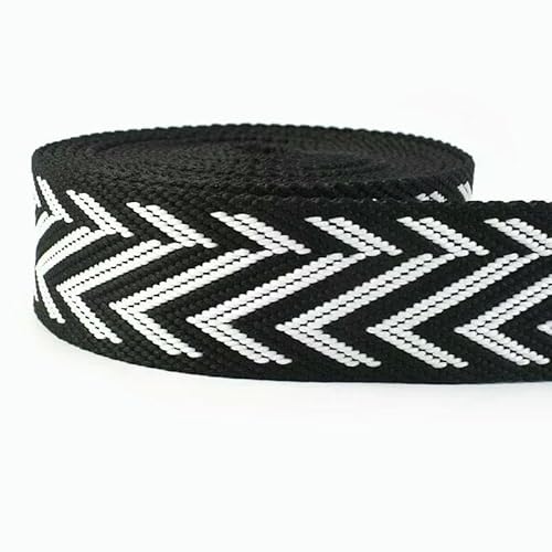 2 Meter 38 mm Jacquard-Gurtband für Taschengurte, ethnisches Band, Gepäckdekor, Nähen, Schrägband, DIY-Gürtel, Schuhzubehör, RD197, Schwarz/Weiß, 38 mm, 2 Meter 2 Meter 38 mm Jacquard-Gurtband für Taschengurte, ethnisches Band, Gepäckdekor, Nähen, Schrägband, DIY-Gürtel, Schuhzubehör, RD197, Schwarz/Weiß, 38 mm, 2 Meter von AYHTUD