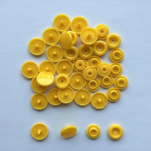 20~240 Druckknöpfe, T5-Druckknöpfe, Taschenordner, Schnallenknöpfe, Harz, Bekleidungszubehör für Babykleidung, Lätzchen, Windeln, Jin Huang, 100 Stück 20~240 Druckknöpfe, T5-Druckknöpfe, Taschenordner, Schnallenknöpfe, Harz, Bekleidungszubehör für Babykleidung, Lätzchen, Windeln, Jin Huang, 100 Stück von AYHTUD